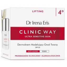 DR IRENA ERIS CLINIC WAY 4° DERMOKREM MODELUJĄCY KONTUR TWARZY NA DZIEŃ 50 ML